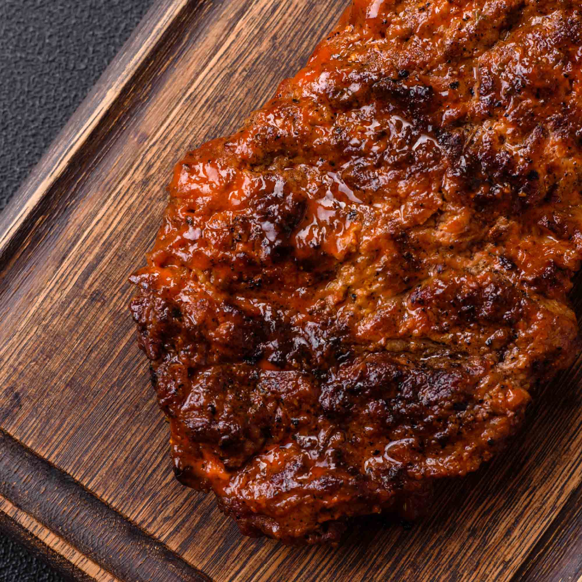 Black Garlic Smoked Meatloaf