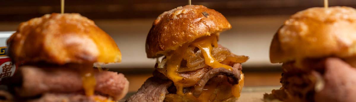 Smoked Prime Rib Sliders