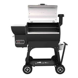 Silverbac 2.0 Wood Pellet Grill with All-Terrain Cart