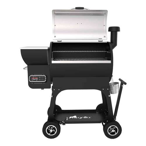 Silverbac 2.0 Wood Pellet Grill with All-Terrain Cart