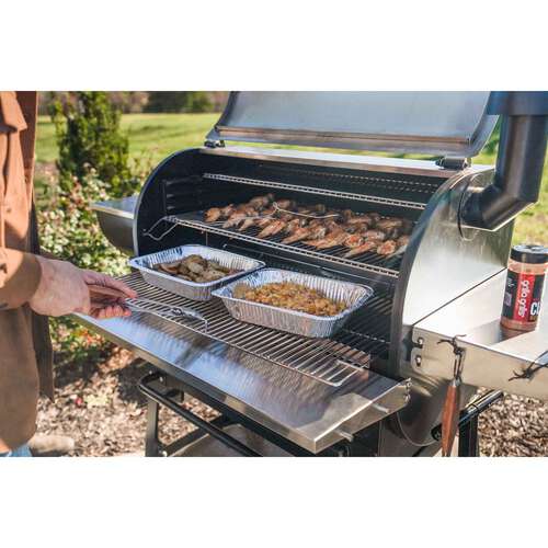 Silverbac 2.0 XL Wood Pellet Grill with All-Terrain Cart