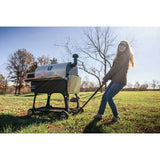 Silverbac 2.0 XL Wood Pellet Grill with All-Terrain Cart