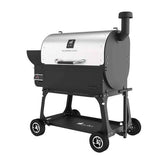 Silverbac 2.0 XL Wood Pellet Grill with All-Terrain Cart