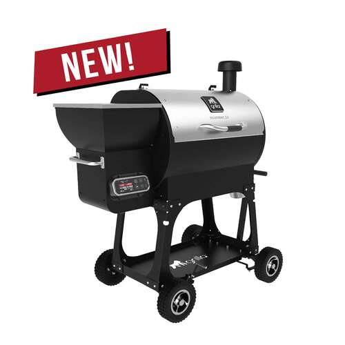 Silverbac 2.0 Wood Pellet Grill with All-Terrain Cart