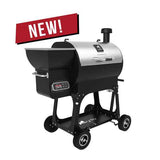 Silverbac 2.0 Wood Pellet Grill with All-Terrain Cart