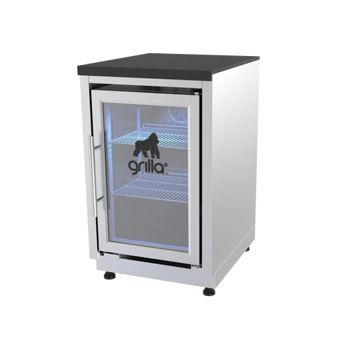 Outdoor Kitchen Fridge Cabinet