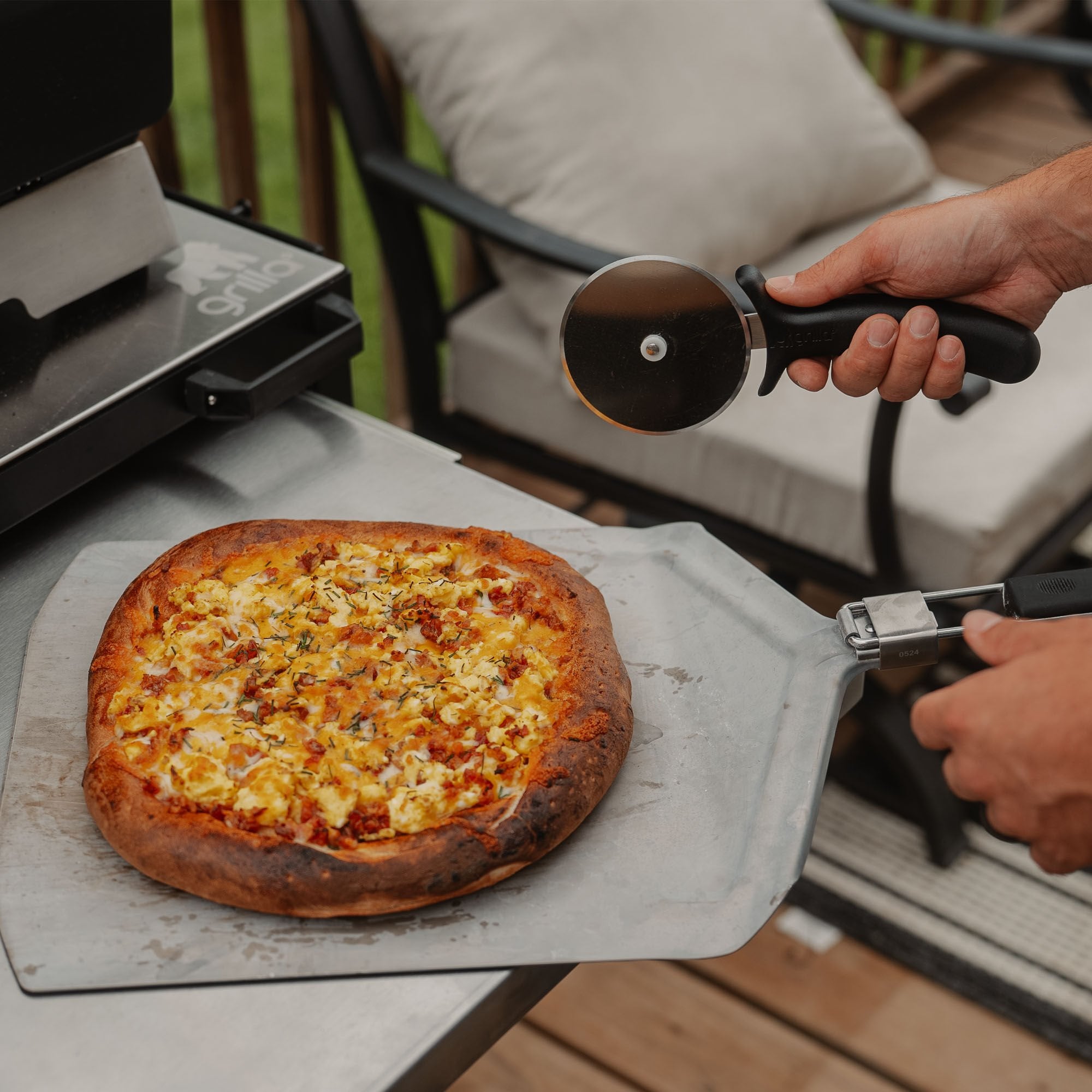 Pizza Cutter – Grilla Grills Barbques & Smokers