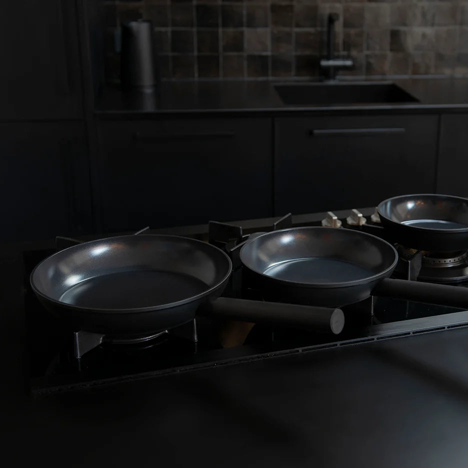CERAMIC ALUMINIUM FRY PAN 32CM BLACK