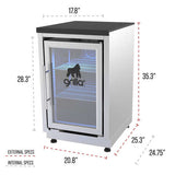Outdoor Kitchen Fridge Cabinet