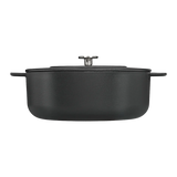 SOUS-CHEF ENAMELLED CAST IRON DUTCH OVEN 28CM BLACK
