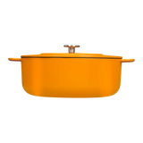 SOUS-CHEF ENAMELLED CAST IRON DUTCH OVEN 28CM ORANGE