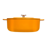 SOUS-CHEF ENAMELLED CAST IRON DUTCH OVEN & DOUBLE HANDLE FRY PAN COMBO