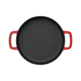 SOUS-CHEF ENAMELLED CAST IRON DUTCH OVEN & DOUBLE HANDLE FRY PAN COMBO