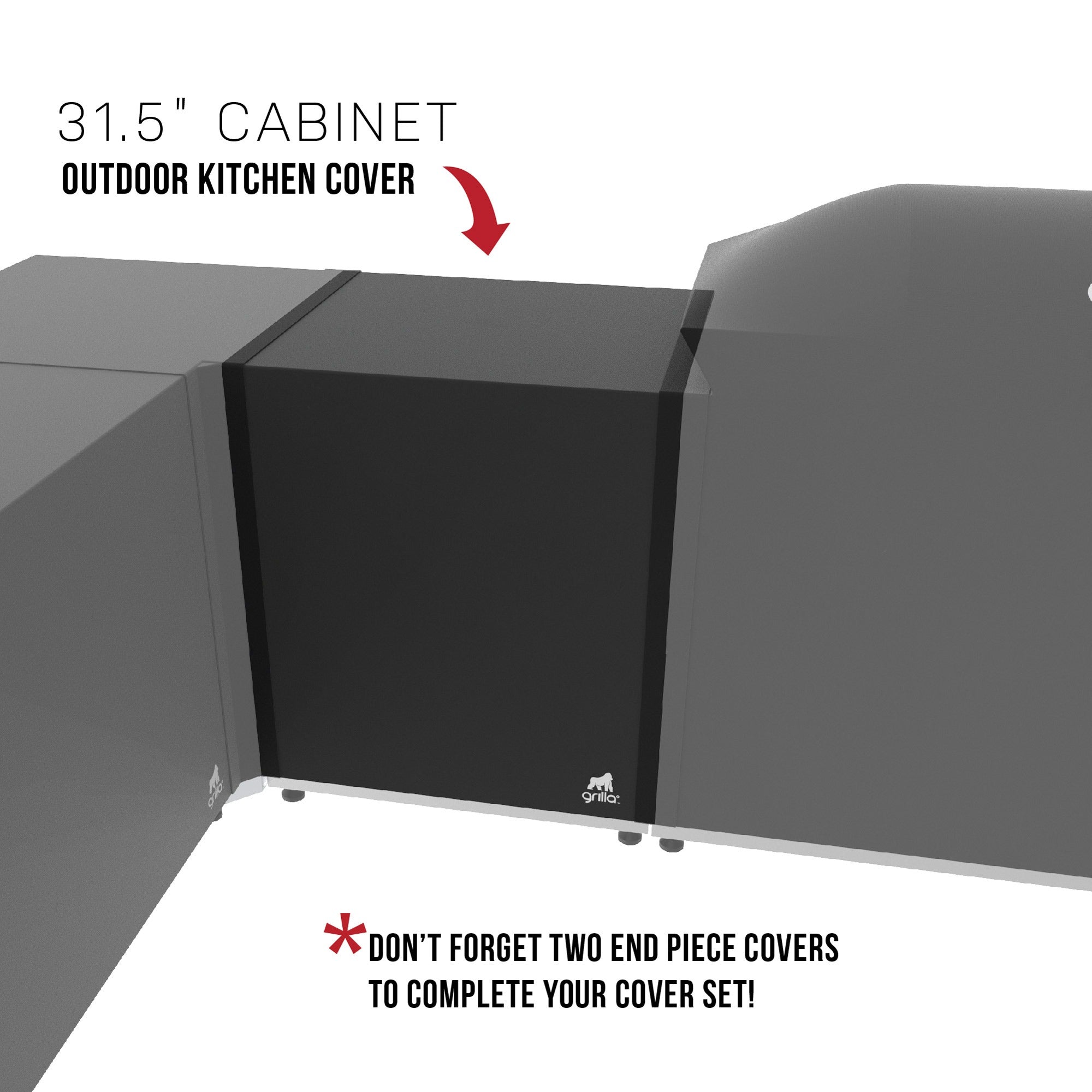 31.5" Cabinet Modular Cover